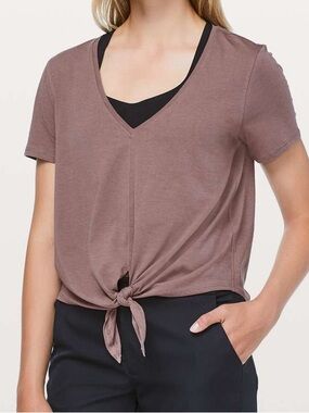 Lululemon Knot Gonna Fly Tee